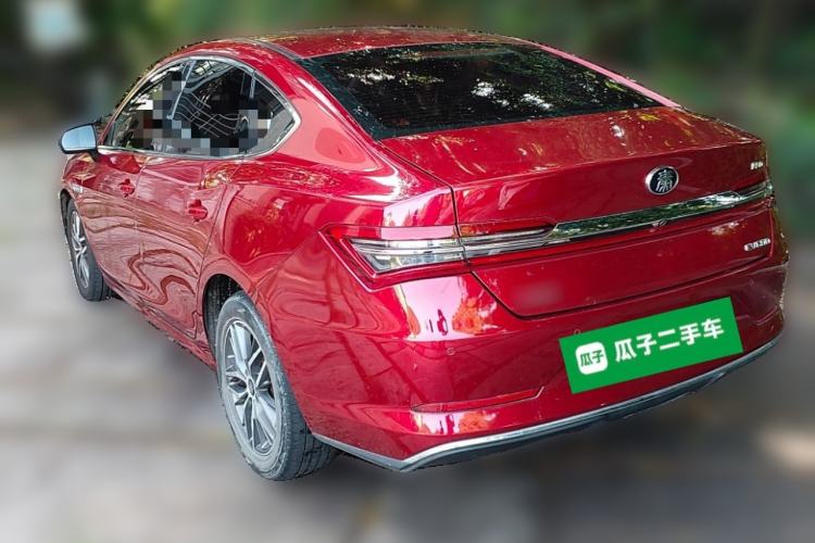 Used BYD Qin Pro New Energy 2019 EV Super Edition High-Power Long-Range Smart-Connected Leading Model Rear Left 45 Deg