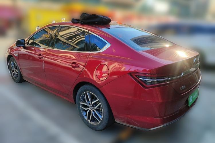 Used BYD Qin Pro New Energy 2019 DM Super Edition 1.5TI Automatic Smart Connect Prestige Model China VI Standard Rear Left 45 Deg