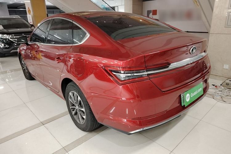 Used BYD Qin Pro New Energy 2019 DM Super Edition 1.5TI Automatic Smart Connect X-Trail Model China VI Standard Rear Left 45 Deg