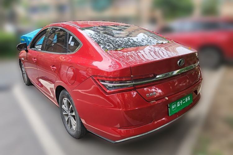 Used BYD Qin Pro New Energy 2019 DM Super Edition 1.5TI Automatic Smart Connect X-Trail Model China VI Standard Rear Left 45 Deg
