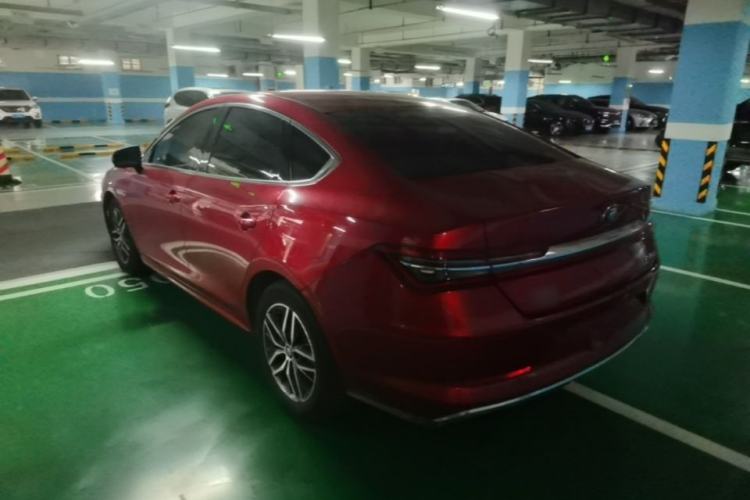 Used BYD Qin Pro New Energy 2019 EV Super Edition High-Power Long-Range Smart-Connected Cutting-Edge Model Rear Left 45 Deg