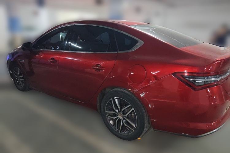 Used BYD Qin Pro New Energy 2019 DM Super Edition 1.5TI Automatic Smart Connect X-Trail Model China VI Standard Rear Left 45 Deg