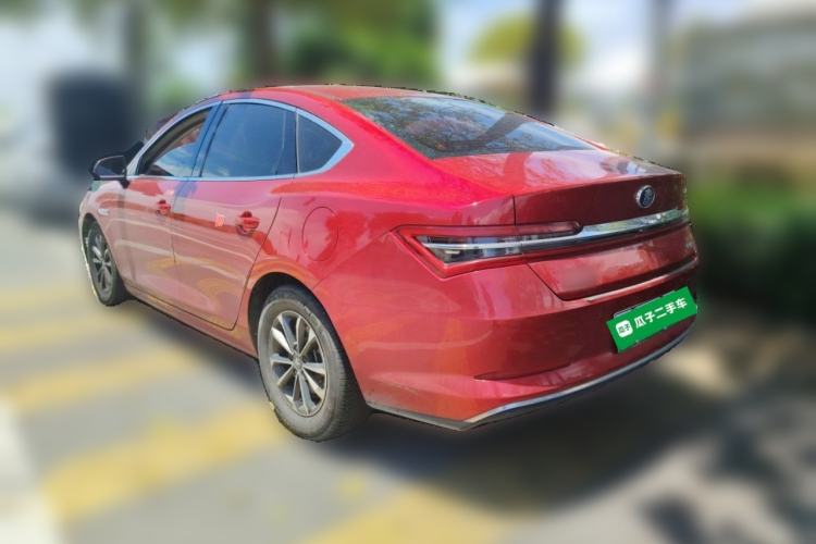 Used BYD Qin Pro New Energy 2019 DM Super Edition 1.5TI Automatic Smart Connect X-Trail Model China VI Standard Rear Left 45 Deg