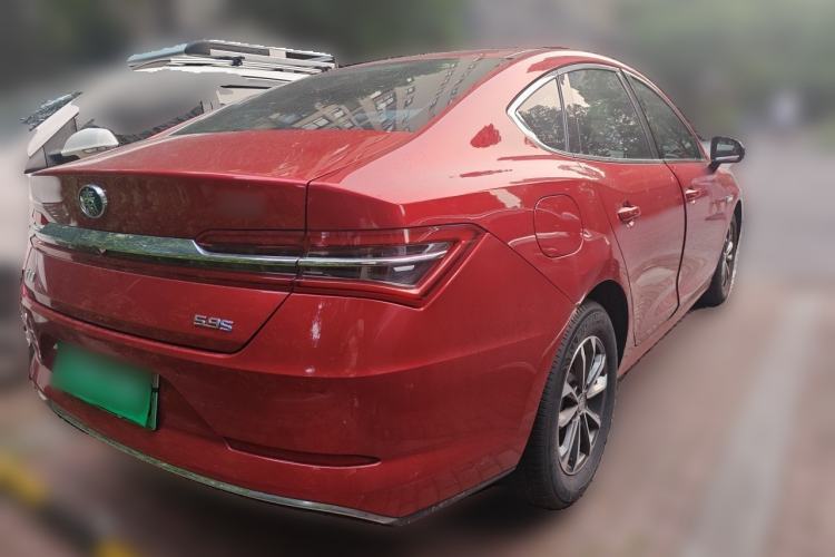 Used BYD Qin Pro New Energy 2019 DM Super Edition 1.5TI Automatic Smart Connect X-Trail Model China VI Standard Rear Right 45 Deg