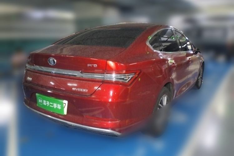 Used BYD Qin Pro New Energy 2019 EV Super Edition High-Power Long-Range Smart-Connected Leading Model Rear Right 45 Deg