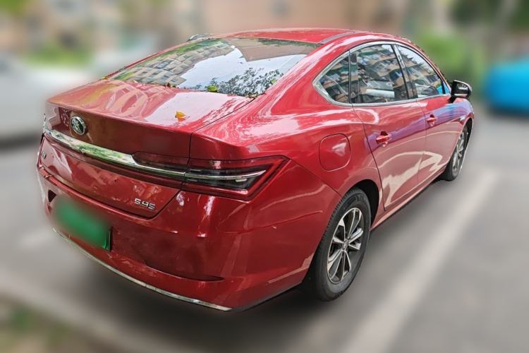 Used BYD Qin Pro New Energy 2019 DM Super Edition 1.5TI Automatic Smart Connect X-Trail Model China VI Standard Rear Right 45 Deg