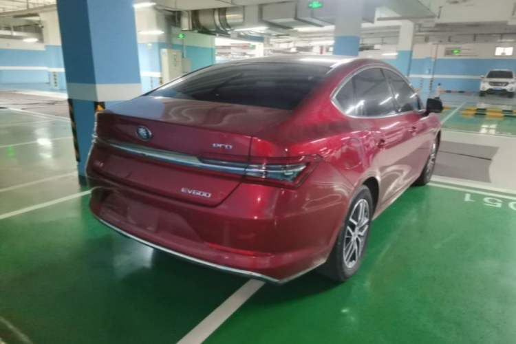 Used BYD Qin Pro New Energy 2019 EV Super Edition High-Power Long-Range Smart-Connected Cutting-Edge Model Rear Right 45 Deg