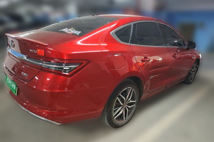 Used BYD Qin Pro New Energy 2019 DM Super Edition 1.5TI Automatic Smart Connect X-Trail Model China VI Standard Rear Right 45 Deg