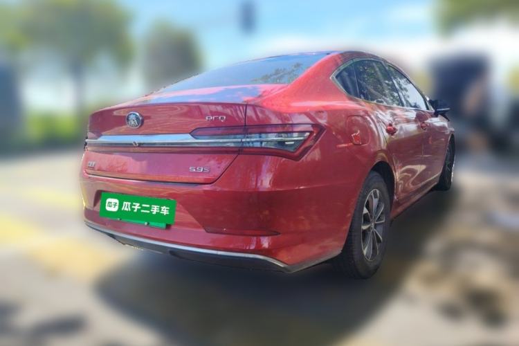 Used BYD Qin Pro New Energy 2019 DM Super Edition 1.5TI Automatic Smart Connect X-Trail Model China VI Standard Rear Right 45 Deg