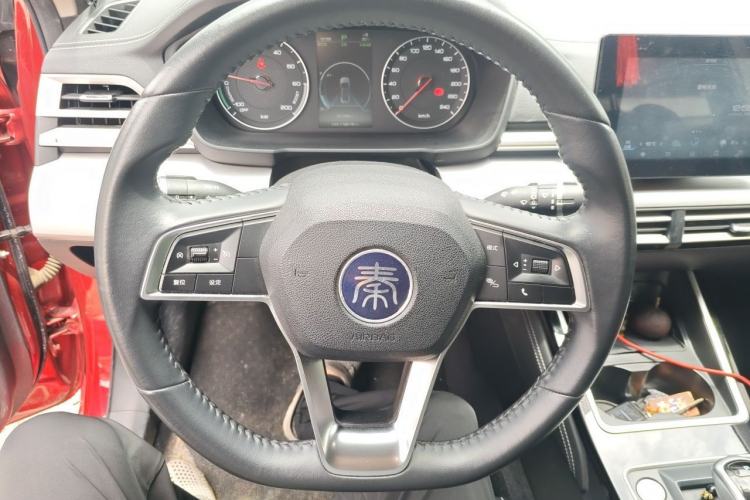 Used BYD Qin Pro New Energy 2019 EV Super Edition Standard Version Smart Connect Leading Style Steering Wheel