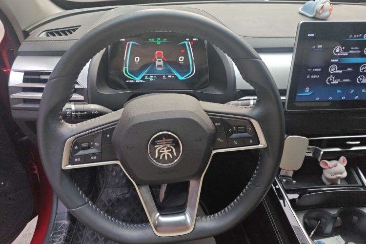 Used BYD Qin Pro New Energy 2019 DM Super Edition 1.5TI Automatic Smart Connect X-Trail Model China VI Standard Steering Wheel