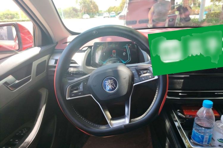 Used BYD Qin Pro New Energy 2019 DM Super Edition 1.5TI Automatic Smart Connect X-Trail Model China VI Standard Steering Wheel