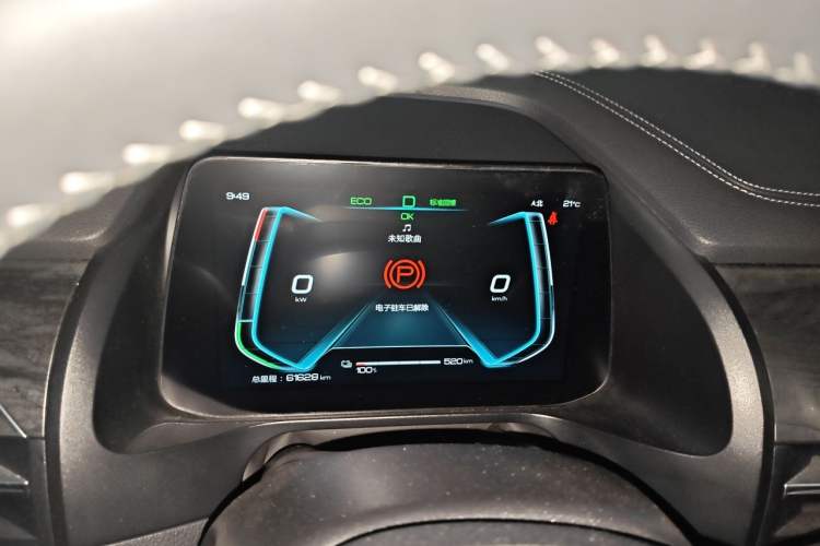 Used BYD Qin Pro New Energy 2019 EV Super Edition High-Power Long-Range Smart-Connected Cutting-Edge Model Instrument Cluster