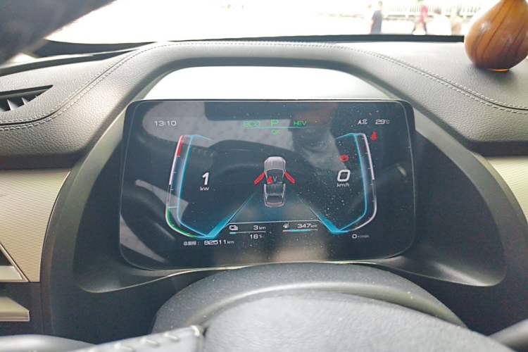 Used BYD Qin Pro New Energy 2019 DM Super Edition 1.5TI Automatic Smart Connect X-Trail Model China VI Standard Instrument Cluster