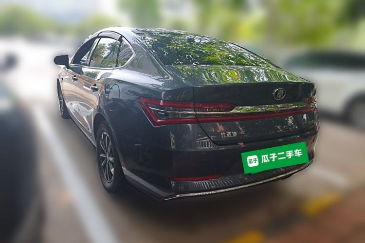 Used BYD Qin Pro New Energy 2019 DM Super Edition 1.5TI Automatic Smart Connect X-Trail Model China VI Standard Rear Left 45 Deg