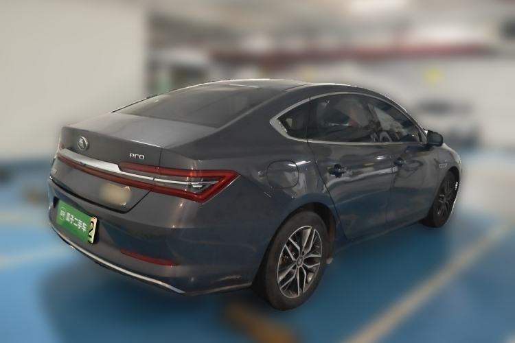 Used BYD Qin Pro New Energy 2019 EV Super Edition High-Power Long-Range Smart-Connected Cutting-Edge Model Rear Right 45 Deg