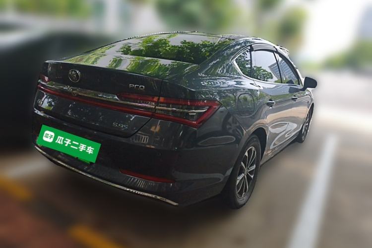 Used BYD Qin Pro New Energy 2019 DM Super Edition 1.5TI Automatic Smart Connect X-Trail Model China VI Standard Rear Right 45 Deg
