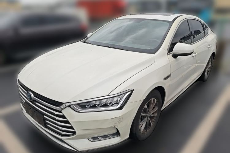 BYD Qin Pro New Energy 2019 DM Super Edition 1.5TI Automatic Smart Connect X-Trail Model China VI Standard usado Guazi used car, China used car export, Used car for sale, Used cars, Cheapest cars for sale