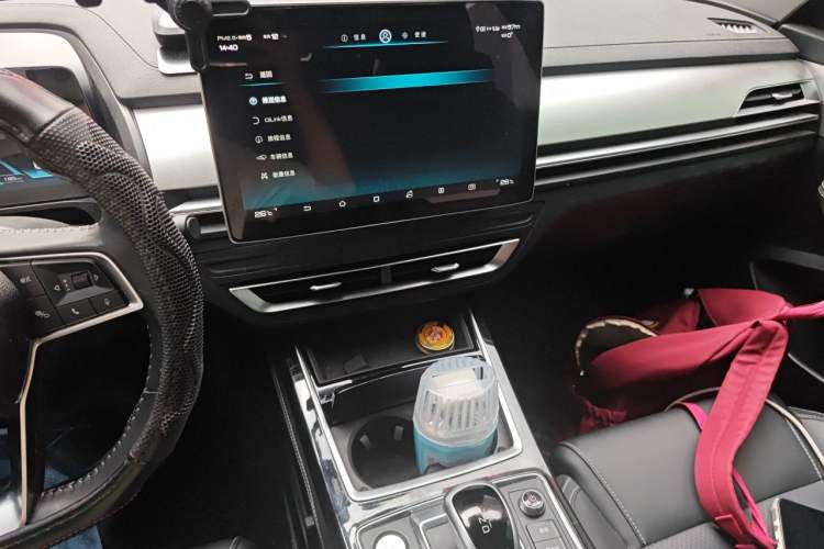 Used BYD Qin Pro New Energy 2019 DM Super Edition 1.5TI Automatic Smart Connect Prestige Model China VI Standard Audio And AC Panel