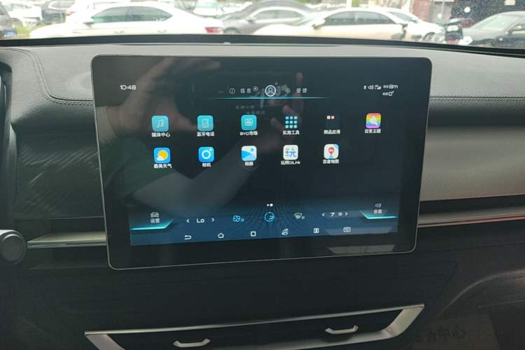 Used BYD Qin Pro New Energy 2019 DM Super Edition 1.5TI Automatic Smart Connect X-Trail Model China VI Standard Audio And AC Panel