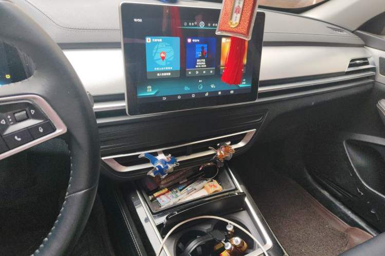 Used BYD Qin Pro New Energy 2019 DM Super Edition 1.5TI Automatic Smart Connect X-Trail Model China VI Standard Audio And AC Panel