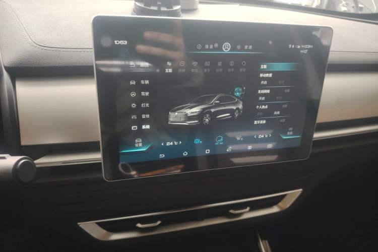 Used BYD Qin Pro New Energy 2019 EV Super Edition Standard Version Smart Connect Leading Style Audio And AC Panel