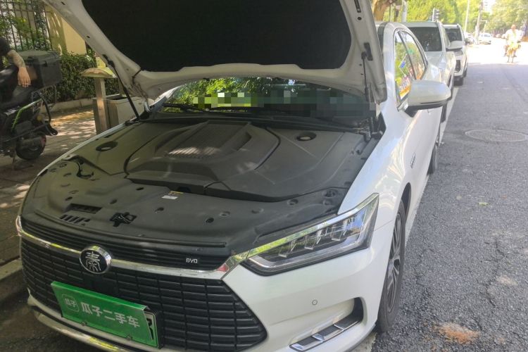 Used BYD Qin Pro New Energy 2019 EV Super Edition High-Power Long-Range Smart-Connected Cutting-Edge Model Engine Bay Left