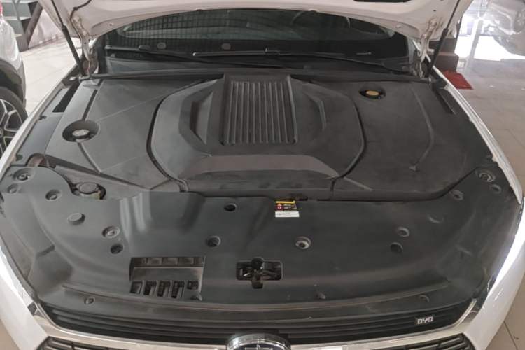 Used BYD Qin Pro New Energy 2019 EV Super Edition High-Power Smart Connect Luxurious Model Engine Bay