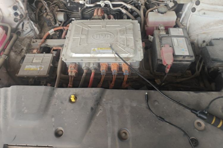 Used BYD Qin Pro New Energy 2019 EV Super Edition Standard Version Smart Connect Leading Style Engine Bay