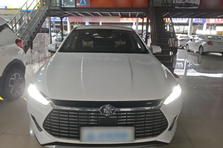 Used BYD Qin Pro New Energy 2019 EV Super Edition High-Power Smart Connect Luxurious Model Front