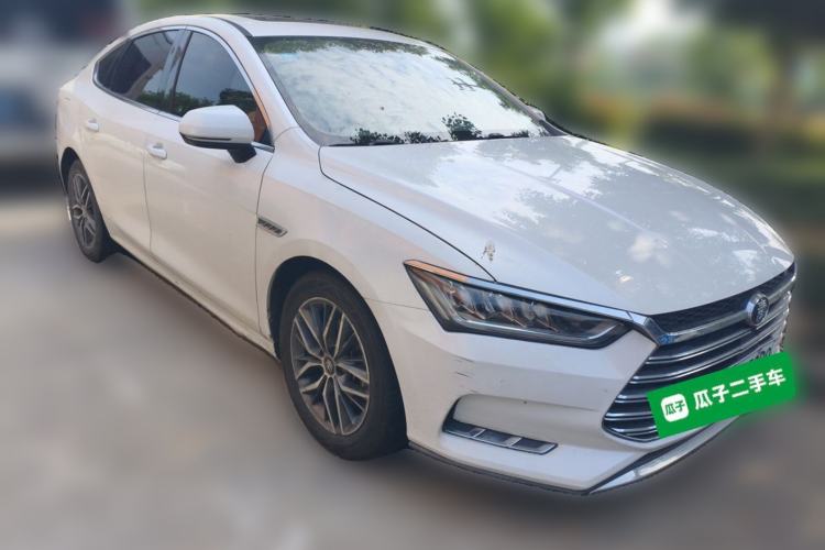 Used BYD Qin Pro New Energy 2019 DM Super Edition 1.5TI Automatic Smart Connect Speedy Model China VI Standard Front Right 45 Deg
