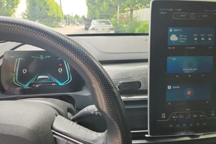 Used BYD Qin Pro New Energy 2019 EV Super Edition High-Power Long-Range Smart-Connected Cutting-Edge Model Instrument Cluster