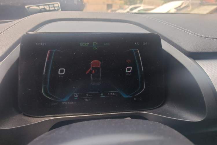 Used BYD Qin Pro New Energy 2019 DM 1.5TI Automatic Navigation Edition Instrument Cluster