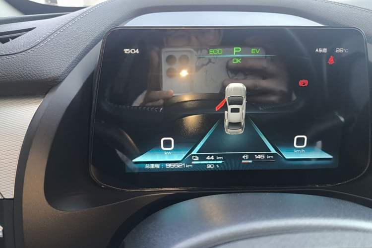 Used BYD Qin Pro New Energy 2019 DM Super Edition 1.5TI Automatic Smart Connect X-Trail Model China VI Standard Instrument Cluster