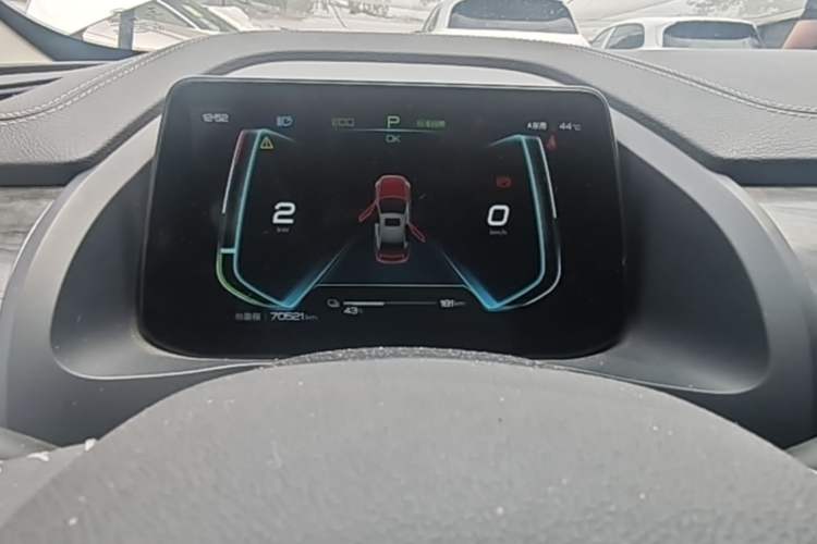 Used BYD Qin Pro New Energy 2019 EV Super Edition High-Power Smart Connect Luxurious Model Instrument Cluster