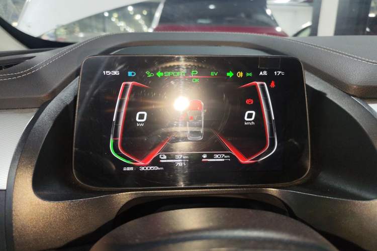 Used BYD Qin Pro New Energy 2019 DM Super Edition 1.5TI Automatic Smart Connect X-Trail Model China VI Standard Instrument Cluster