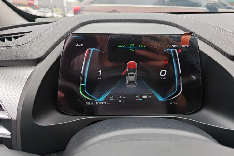 Used BYD Qin Pro New Energy 2019 DM Super Edition 1.5TI Automatic Smart Connect X-Trail Model China VI Standard Instrument Cluster