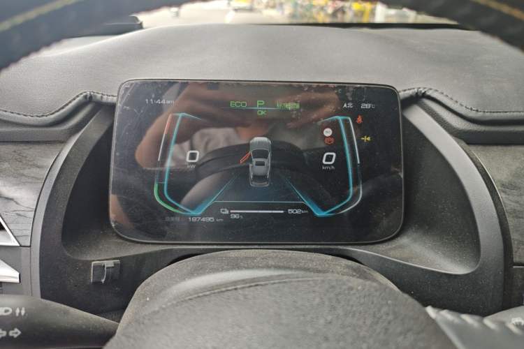 Used BYD Qin Pro New Energy 2019 EV Super Edition High-Power Long-Range Smart-Connected Cutting-Edge Model Instrument Cluster