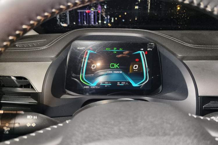 Used BYD Qin Pro New Energy 2019 DM Super Edition 1.5TI Automatic Smart Connect X-Trail Model China VI Standard Instrument Cluster