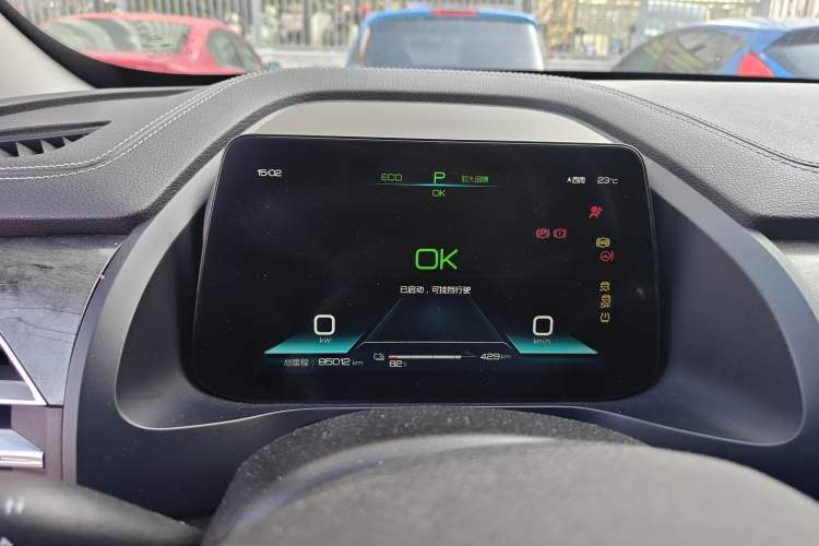 Used BYD Qin Pro New Energy 2019 EV Super Edition High-Power Long-Range Smart-Connected Cutting-Edge Model Instrument Cluster