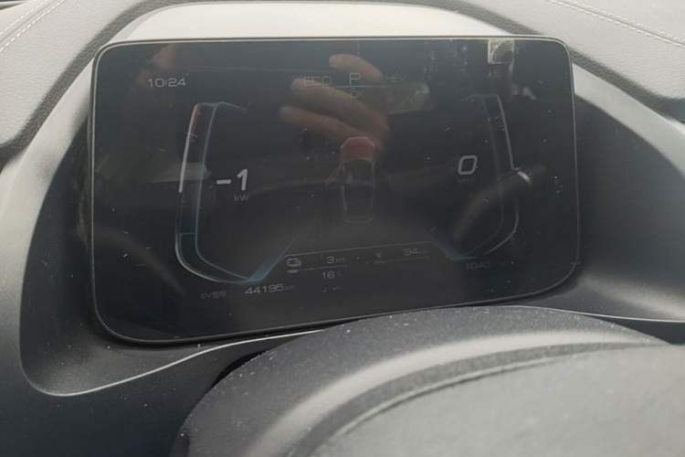Used BYD Qin Pro New Energy 2019 DM Super Edition 1.5TI Automatic Smart Connect Prestige Model China VI Standard Instrument Cluster
