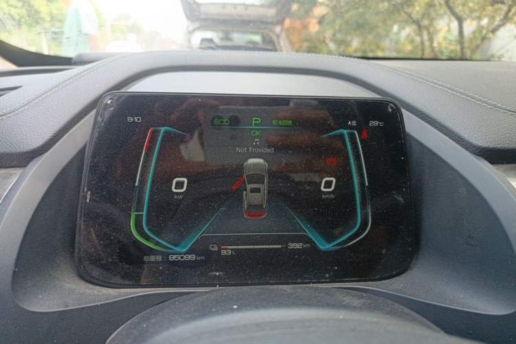 Used BYD Qin Pro New Energy 2019 EV Super Edition High-Power Smart Connect Luxurious Model Instrument Cluster