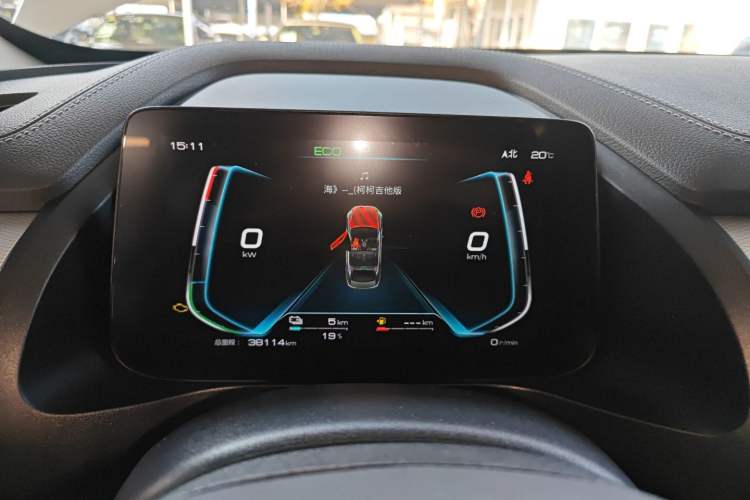 Used BYD Qin Pro New Energy 2019 DM 1.5TI Automatic Navigation Edition Instrument Cluster