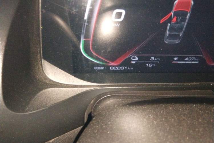 Used BYD Qin Pro New Energy 2019 DM Super Edition 1.5TI Automatic Smart Connect X-Trail Model China VI Standard Odometer Close Up