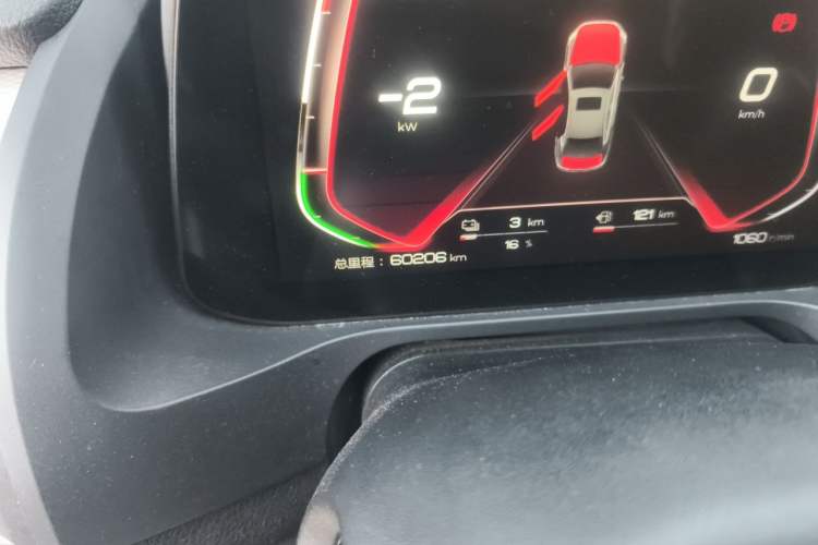 Used BYD Qin Pro New Energy 2019 DM Super Edition 1.5TI Automatic Smart Connect X-Trail Model China VI Standard Odometer Close Up