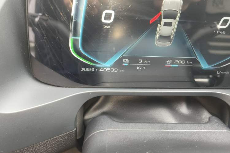 Used BYD Qin Pro New Energy 2019 DM Super Edition 1.5TI Automatic Smart Connect Speedy Model China V Standard Odometer Close Up