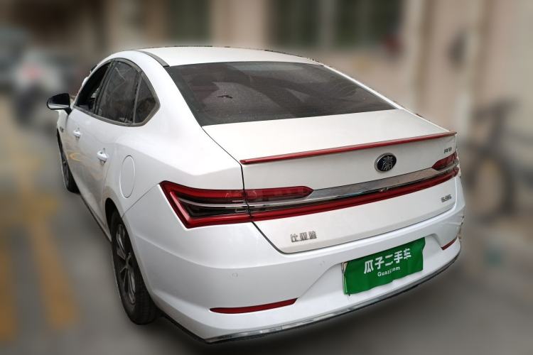 Used BYD Qin Pro New Energy 2019 DM Super Edition 1.5TI Automatic Smart Connect X-Trail Model China VI Standard Rear Left 45 Deg