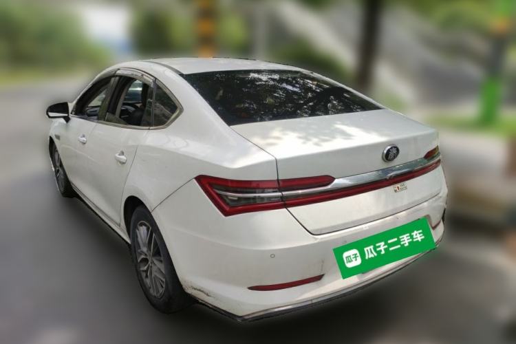 Used BYD Qin Pro New Energy 2019 EV Super Edition High-Power Smart Connect Leading Model Rear Left 45 Deg