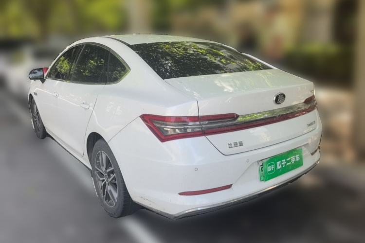 Used BYD Qin Pro New Energy 2019 EV Super Edition High-Power Long-Range Smart-Connected Cutting-Edge Model Rear Left 45 Deg