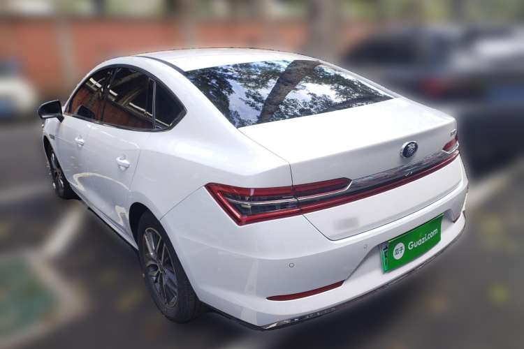 Used BYD Qin Pro New Energy 2019 EV Super Edition Standard Version Smart Connect Leading Style Rear Left 45 Deg